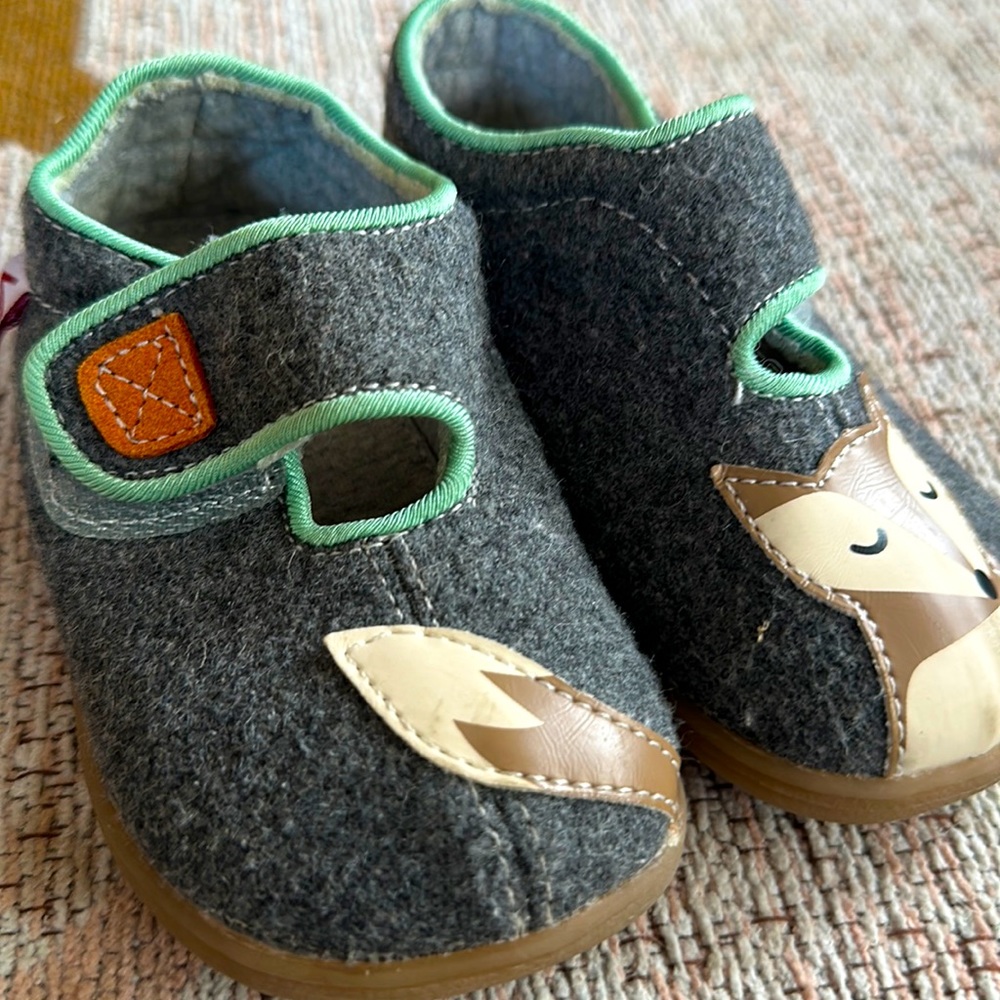 See Kai Run Fox Slippers